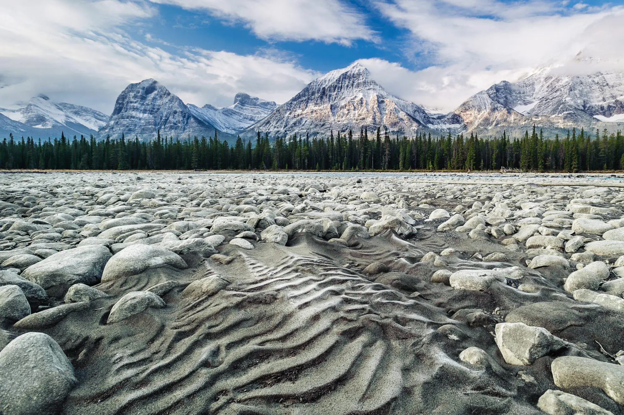 Lot of texture is good for mountainscape photography