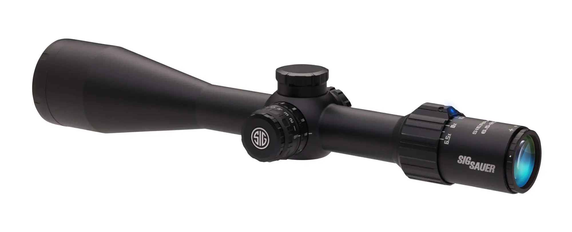 the Sierra3 riflescope connects the the Sig Sauer BDX app