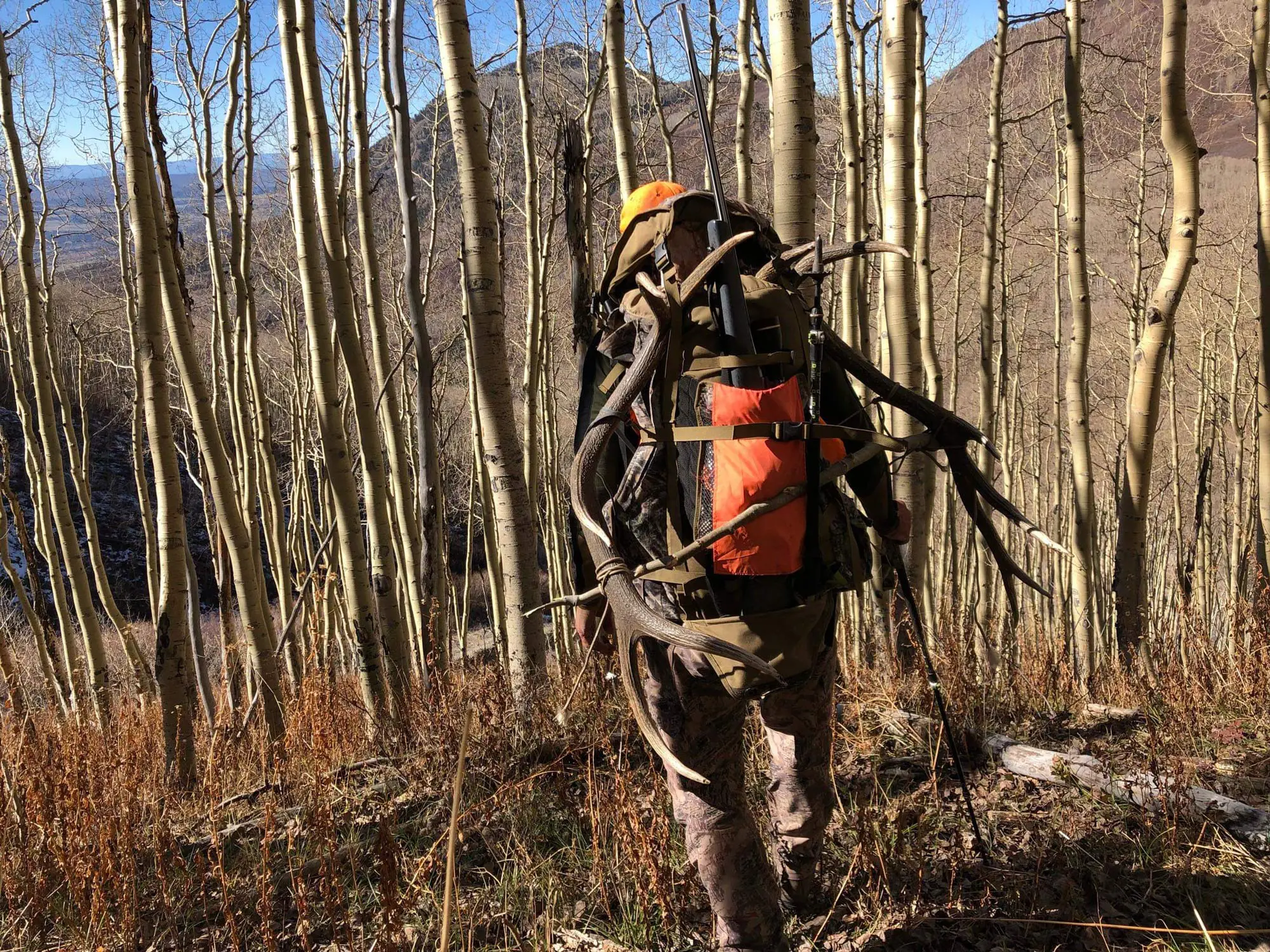 Packing out while horseback hunting