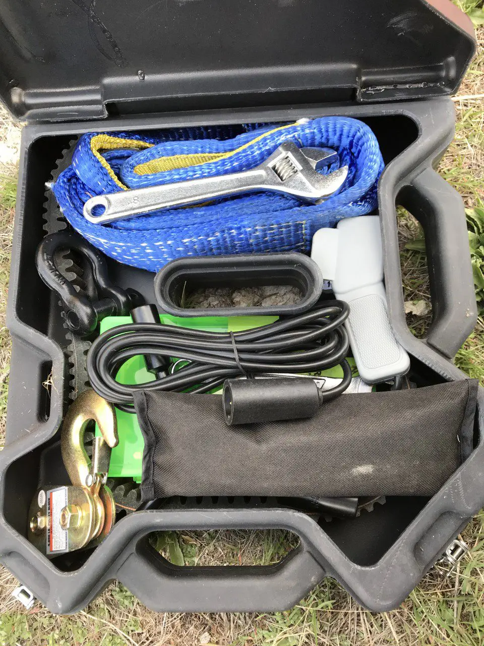 A loaded RotopaX box for the UTV.