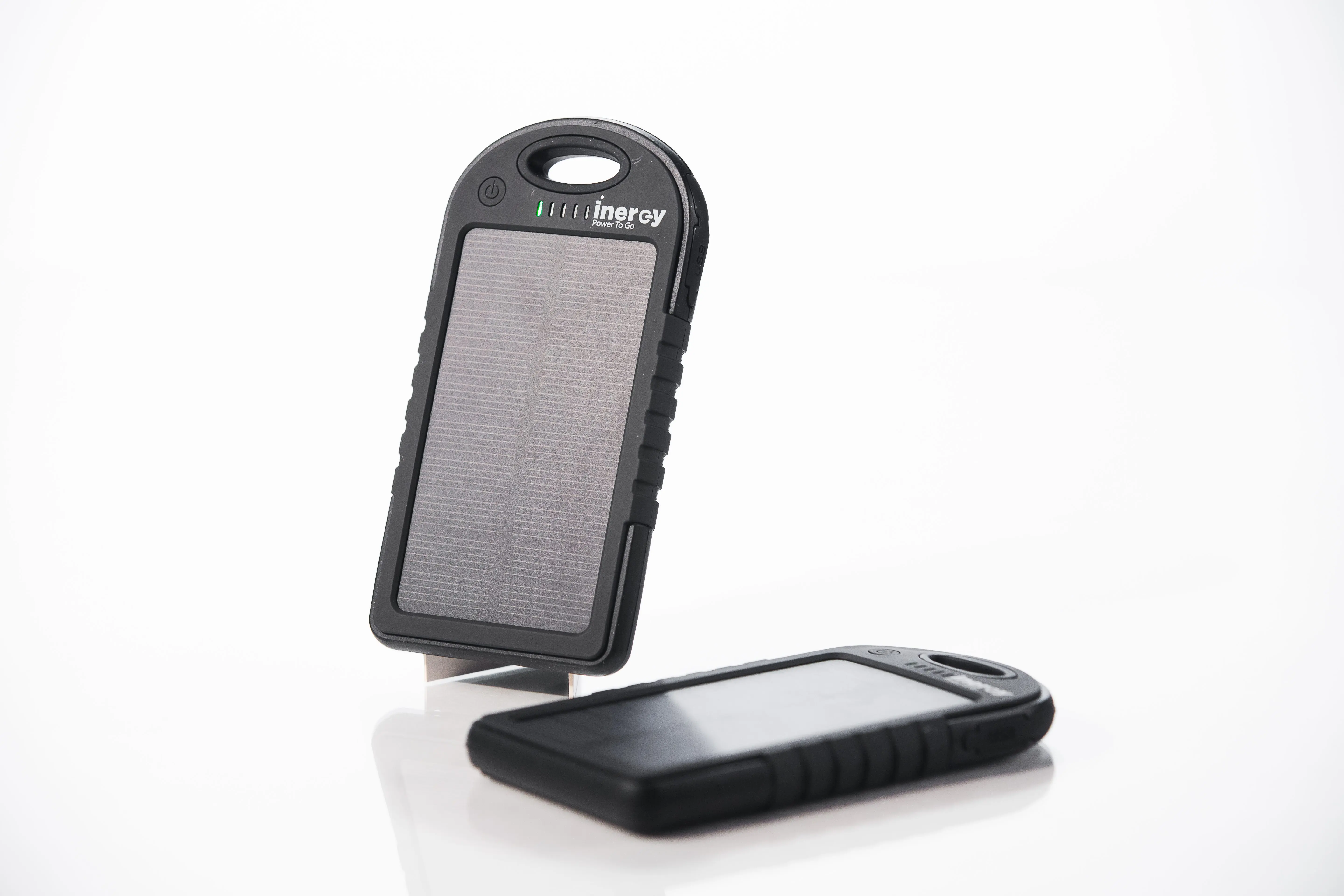 An Inergy spark extreme solar panel.