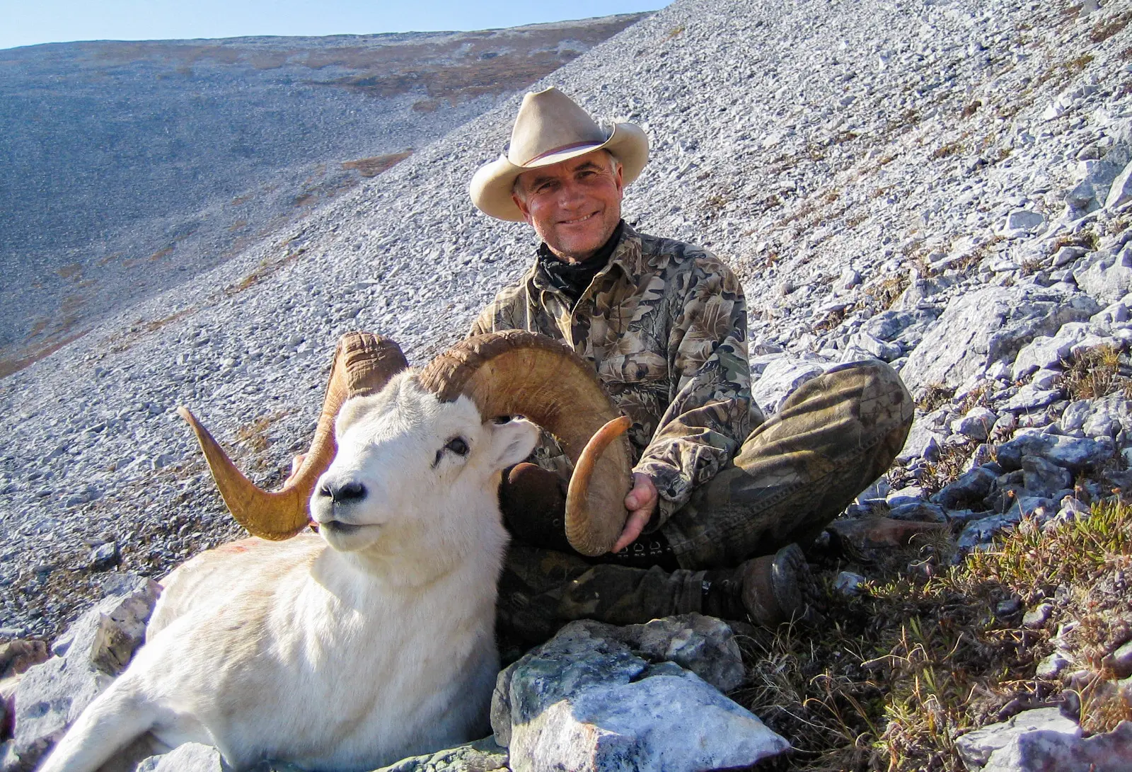 Hunting Dall Sheep Under Yukon's Northern Lights