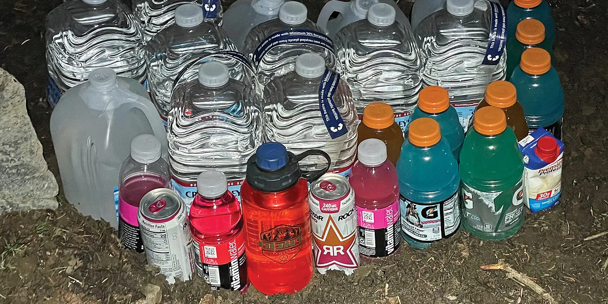 Scouting during the summer is a great opportunity to stash water on mountain ranges that have a scarcity of water.