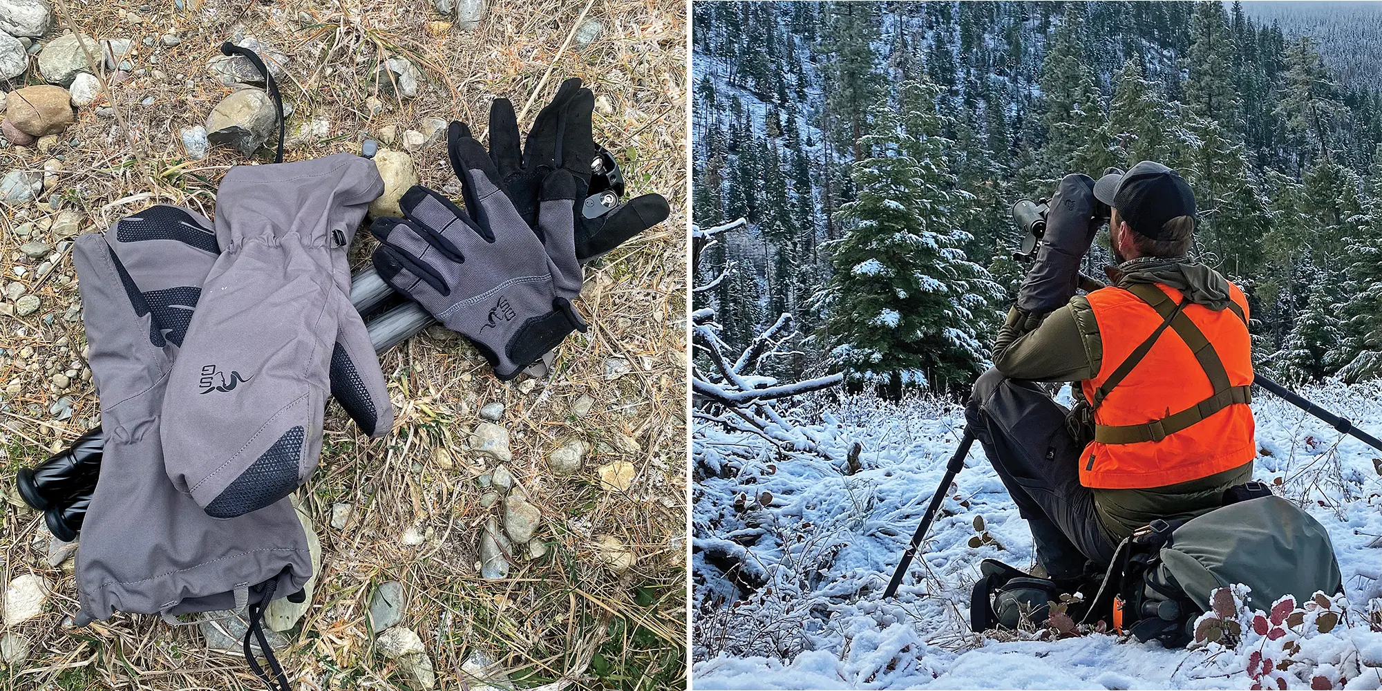 Stone Glacier Altimeter Mitts and Mirka Gloves Highlight