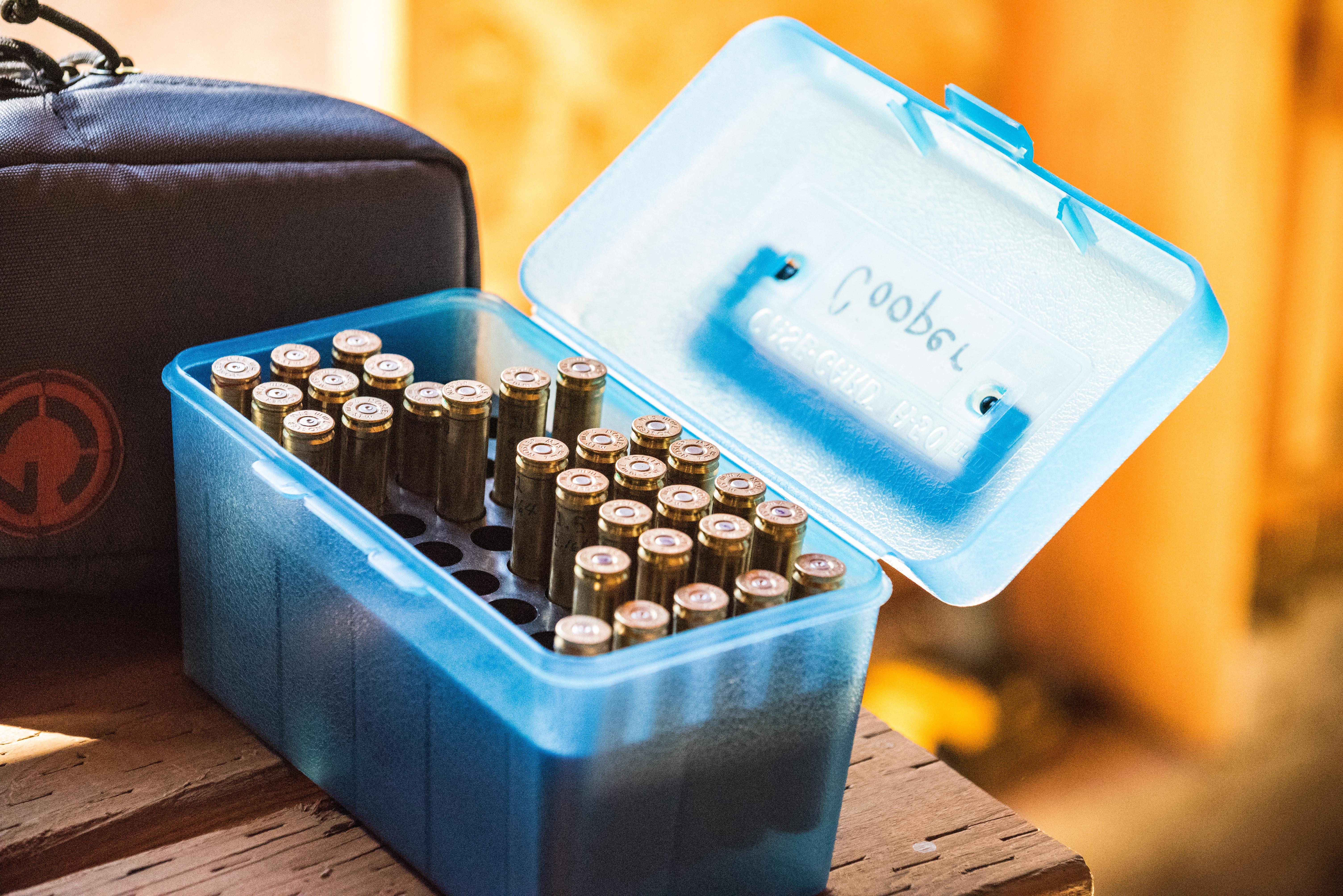 store your bullets in a bullet box 