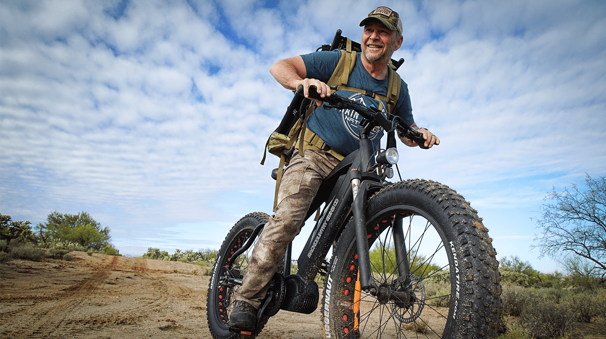 electric mountain bike for hunting