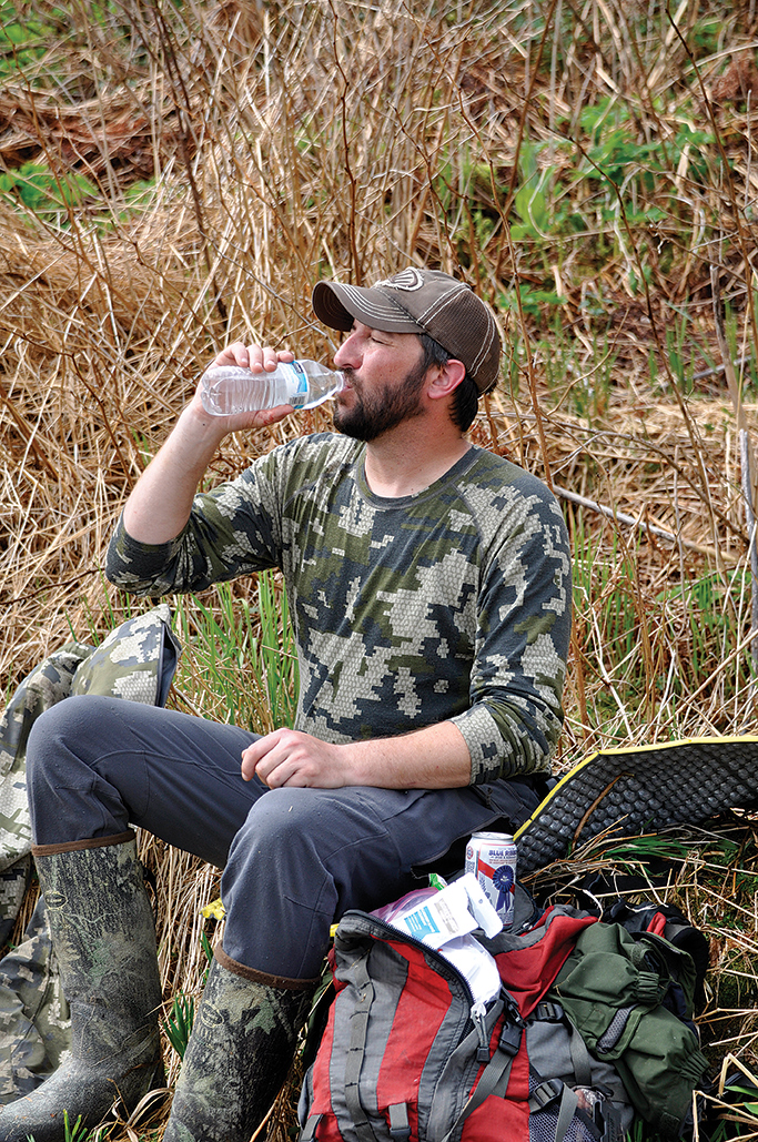 drinking water is a must for wilderness survival