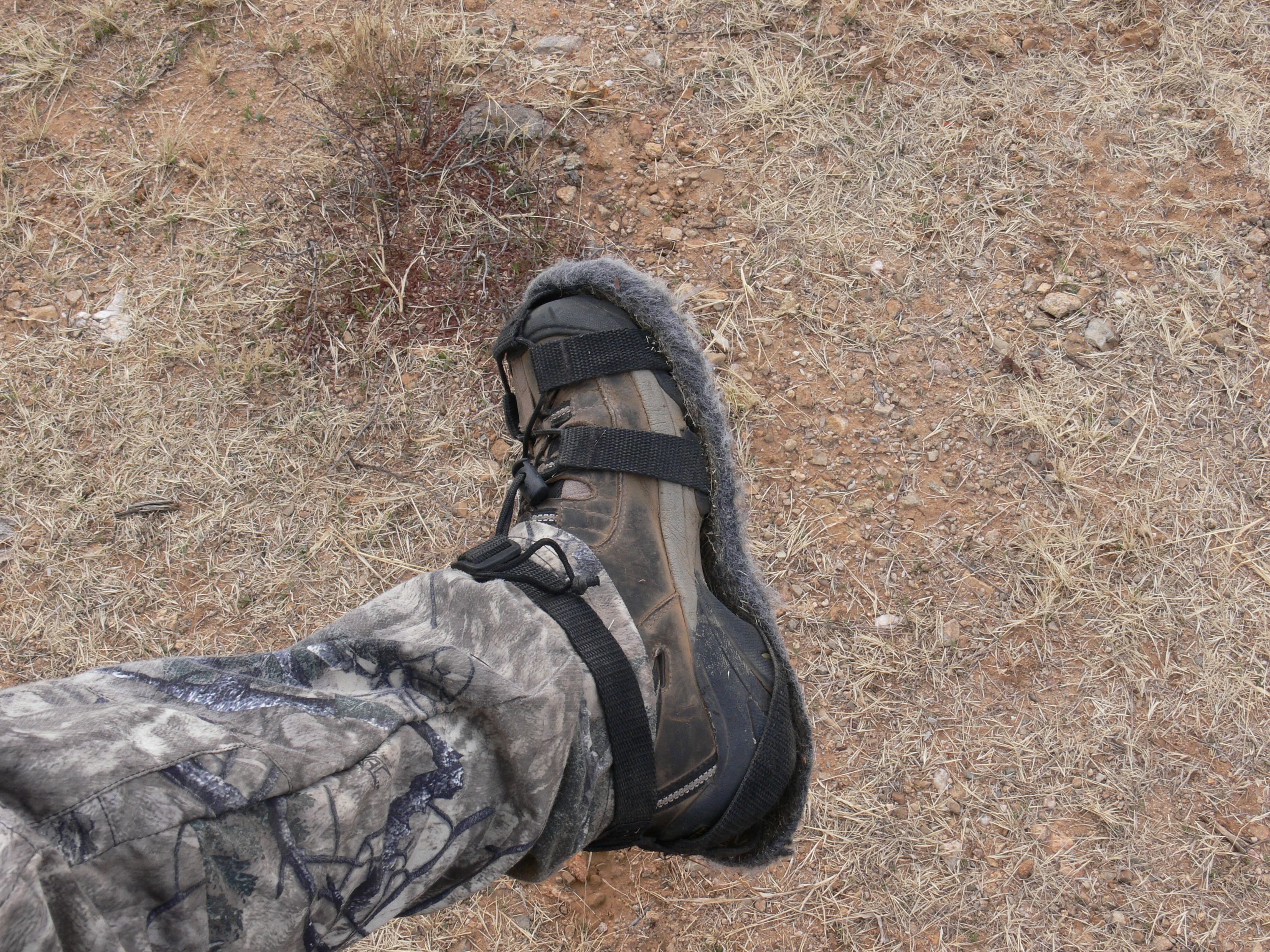 putting a stalking boot on your boots is a bowhunter secret weapon.