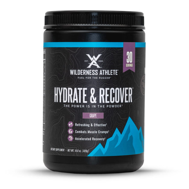 Wilderness Athlete - Hydrate & Recover Tub - Grape