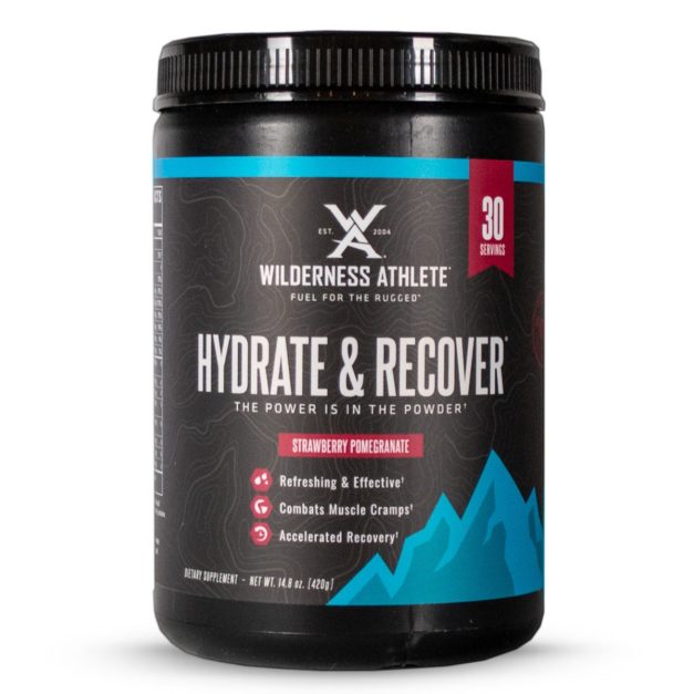 Wilderness Athlete - Hydrate & Recover Tub - Strawberry Pomegranate