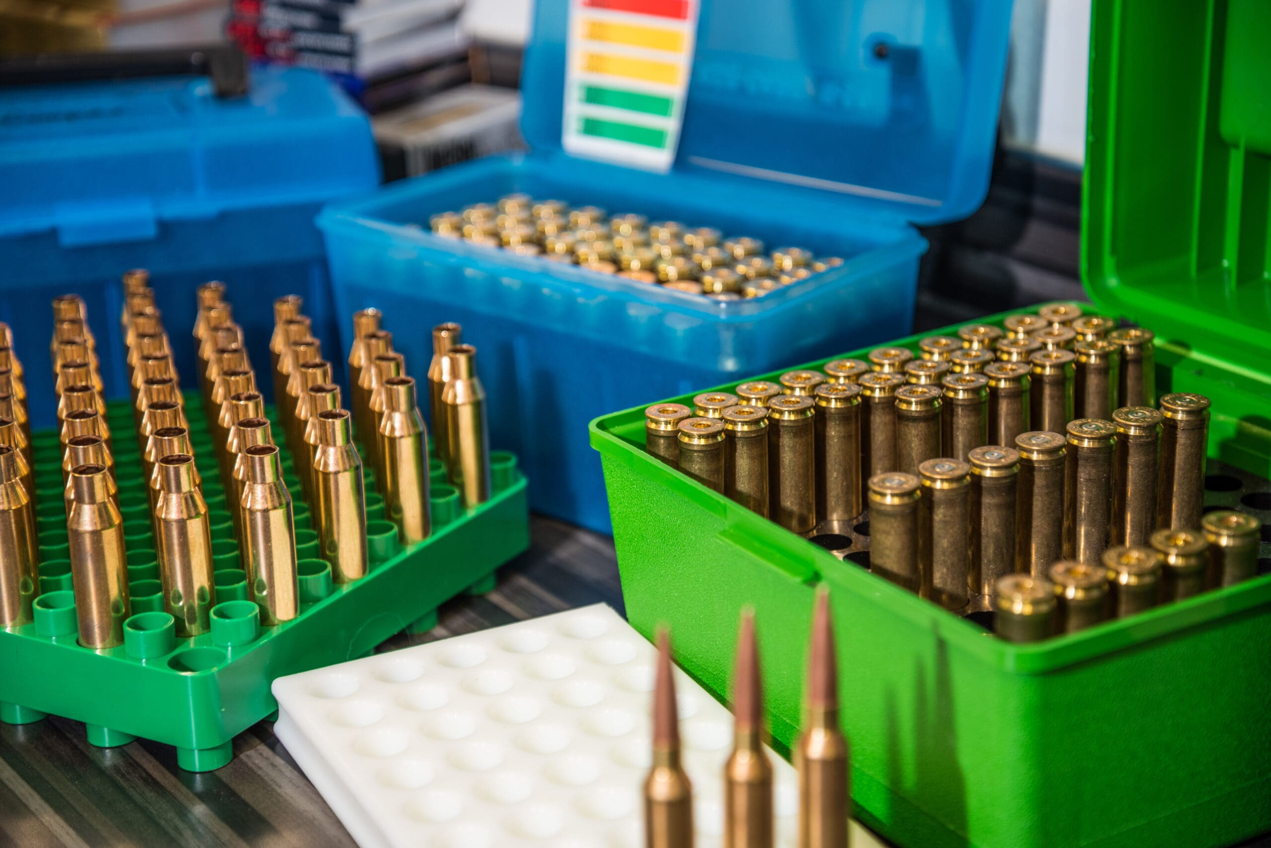 Five Types of Reloading Brass Cases