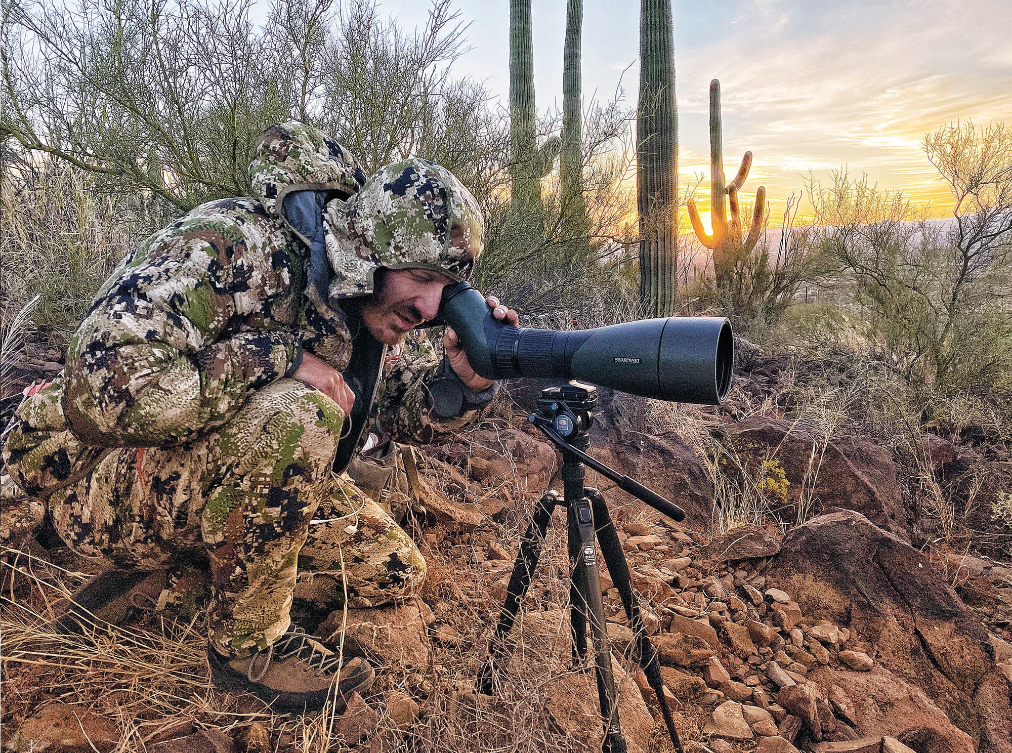 The Crispi Altitude performed perfectly on a warm desert mule deer hunt. The boot is highly breathable with a durable leather rand.
